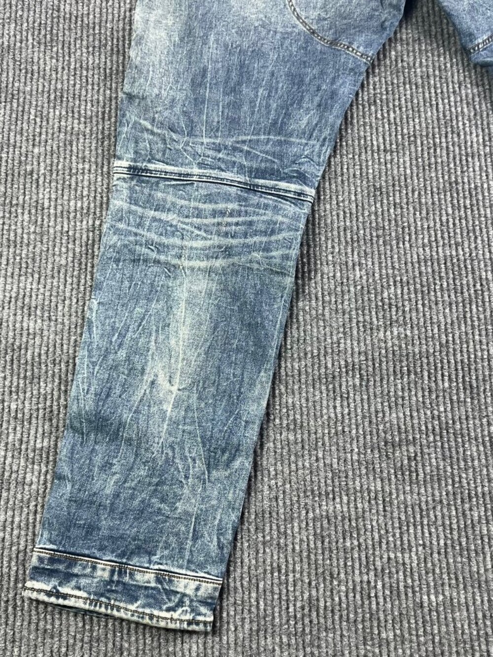 G Star Raw 5620 3D Skinny Zip Knee Jeans Mens 40x32 Denim - Picture 10 of 15